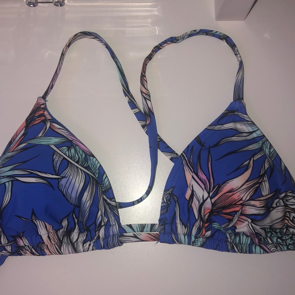 String Triangle Bikini Top